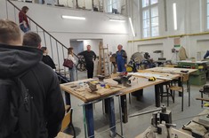 Zwiedzanie pracowni ASP,